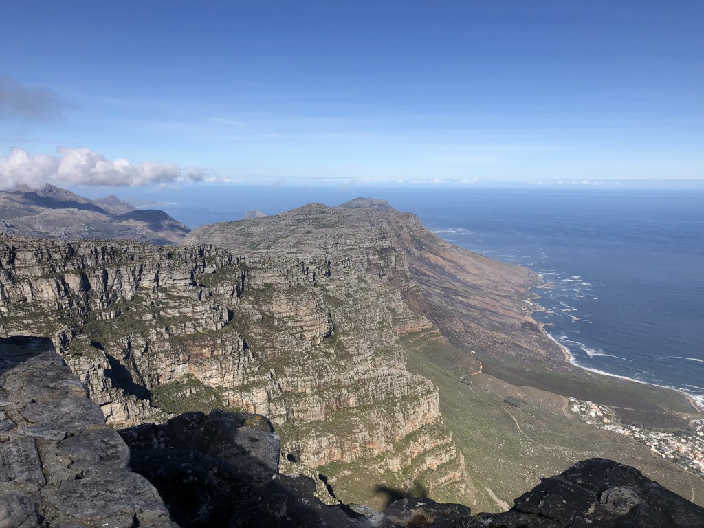 View of 12 apostles from Table Mountain
